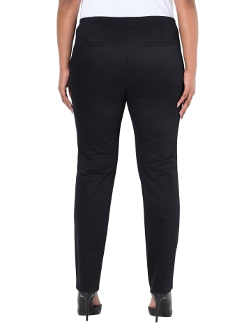 Ulla Popken Chino in schwarz