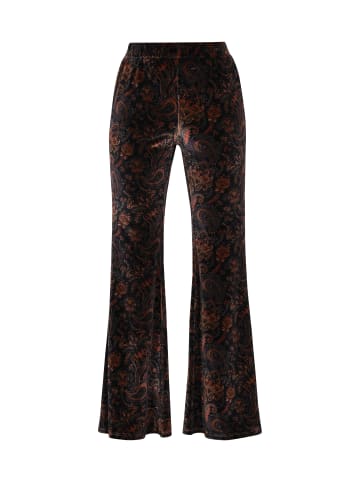 usha FESTIVAL Pants in dark violet multicolor