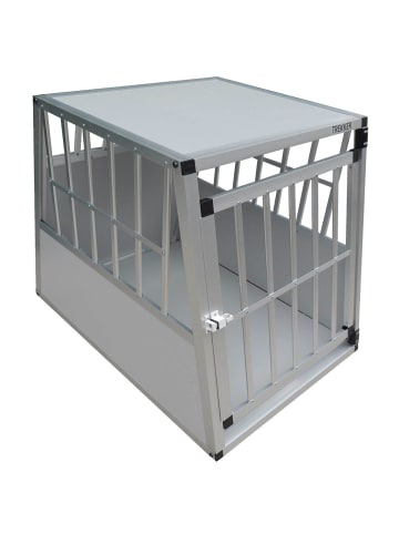 Trekker Hundebox in Grau M 65x90x69.5cm