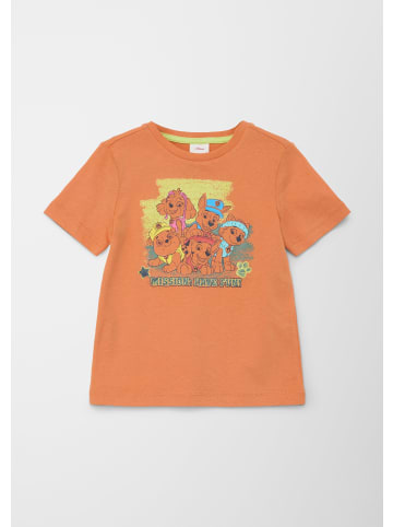 s.Oliver T-Shirt kurzarm in Orange