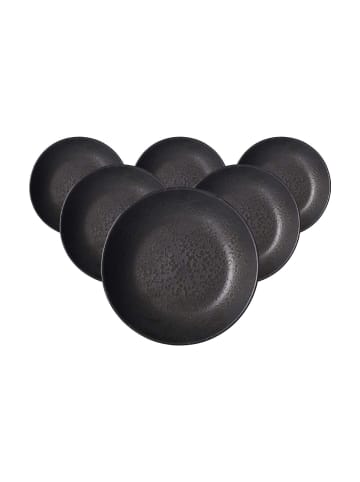 6er Set Suppenschale Kitwe in Schwarz ø 20 cm
