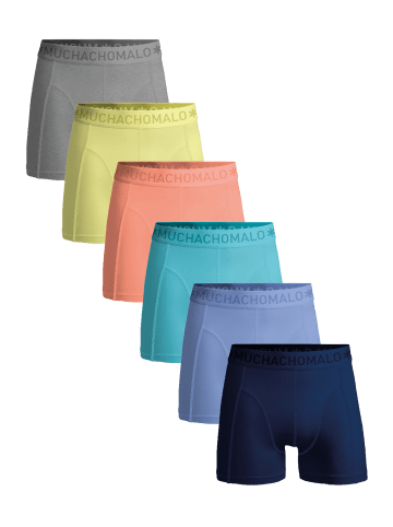 Muchachomalo 6er-Set: Boxershort in Mehrfarbig - für Herren
