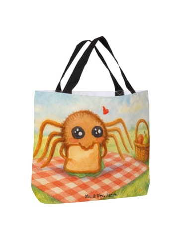 Mr. & Mrs. Panda Strandtasche Spinne Agathe Sandwich Design ohne... in Weiß