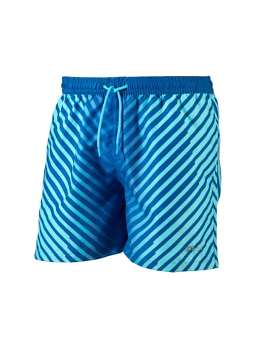 BECO the world of aquasports Badeshorts in hellblau-dunkelblau