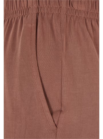 Urban Classics Urban Classics Damen Ladies Modal Shorts in terracotta