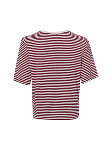 MOSS COPENHAGEN Shirt MSCHJana in weiß bordeaux - 0001