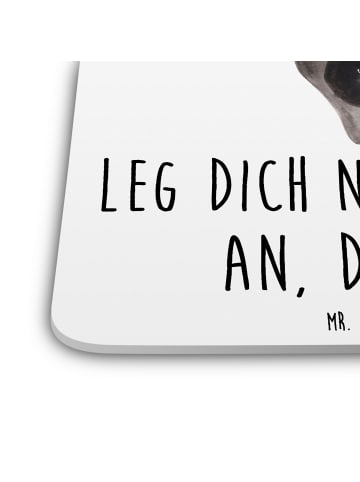 Mr. & Mrs. Panda Coaster Stinktier Angriff mit Spruch in Weiß