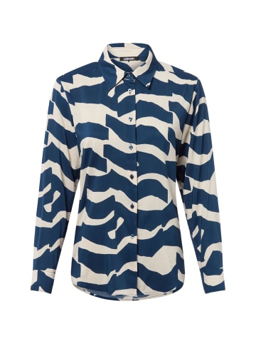 Olsen Bluse in indigo beige