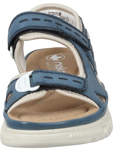 rieker Komfort-Sandalen in royal/perlcreme