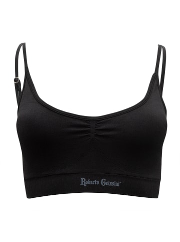 Roberto Geissini Snake Sport Top Schwarz