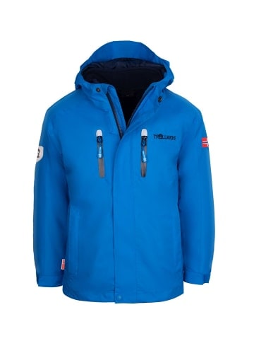 Trollkids 3in1 Jacke "Myrdal PRO" in Azurblau/Marineblau