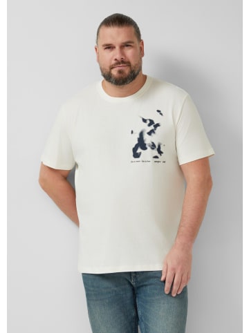 s.Oliver T-Shirt in 02D2_creme