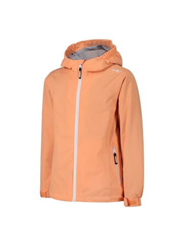 cmp Mädchen Regenjacke Fix Hood in Apricot