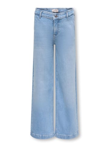 KIDS ONLY Jeans mit weitem Bein in Light Blue Denim