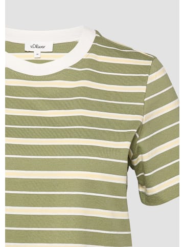 s.Oliver T-Shirt in 79G1_olivgrün