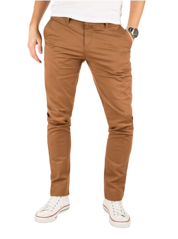 Yazubi Chino Hose Kyle in Braun