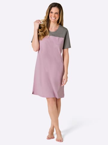 WITT WEIDEN Sleepshirts in rosé + steingrau
