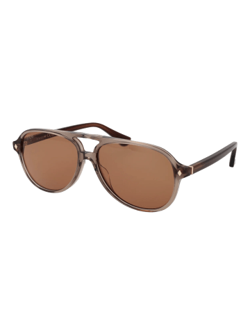 Web Männer Sonnenbrille Flieger Braun