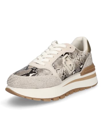 Liu Jo Sneaker Amazing 25 in Beige Metallic