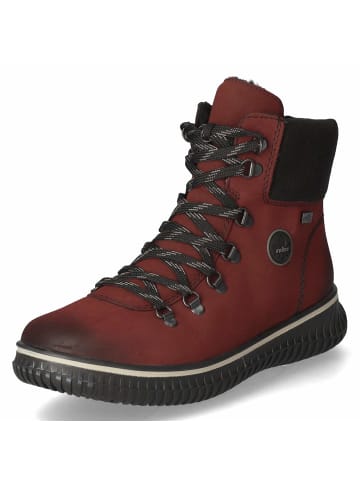 rieker Schnürstiefel in rot