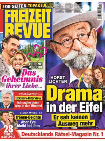 Hubert Burda Media 52 x FREIZEIT REVUE Zeitschrift (Gutschein für Jahres Abo)