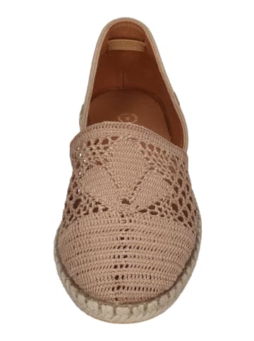 Verbenas Espadrilles CARMEN CROCHET LINO PARIS in braun