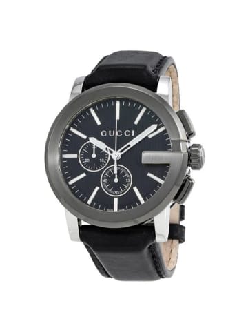 Gucci Uhr aus Edelstahl Model YA101205