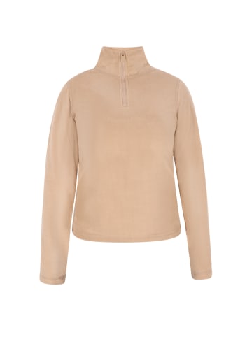 Flyweight Damen Fleecepullover in Beige