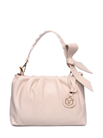 Luisa Vannini Henkeltasche in Beige