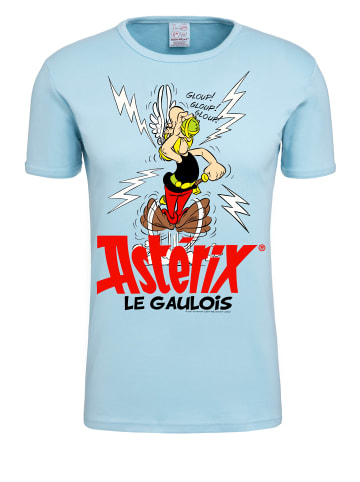 Logoshirt T-Shirt Asterix Le Gaulois in hellblau