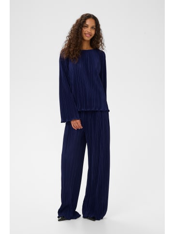 SAINT TROPEZ Langarm-Bluse ZuniSZ Gerade Passform in Eclipse