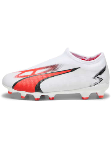 Puma Fußballschuhe ULTRA MATCH LL FG/AG Jr in puma white-puma black-fire orchid