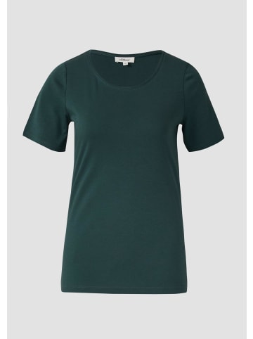 s.Oliver T-Shirt in 6933_tannengrün