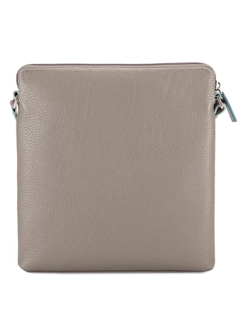 MYWALIT Milano Umhängetasche Leder 24 cm in soft grey