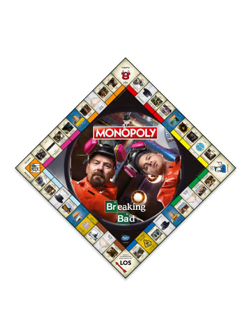 Winning Moves Monopoly - Breaking Bad (deutsch/englisch) Brettspiel Gesellschaftsspiel in bunt
