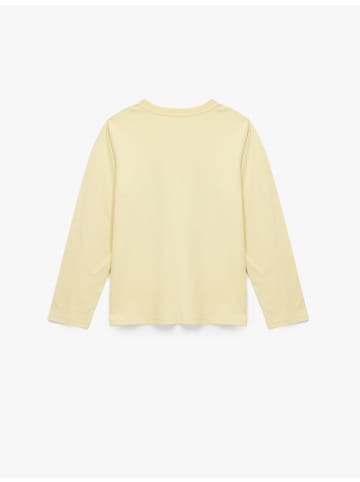 KOTON TSHIRT LS in Gelb