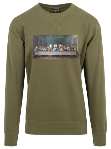 Mister Tee Crewneck-Sweater in olive