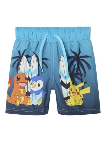 name it Badeshorts in Bluefish