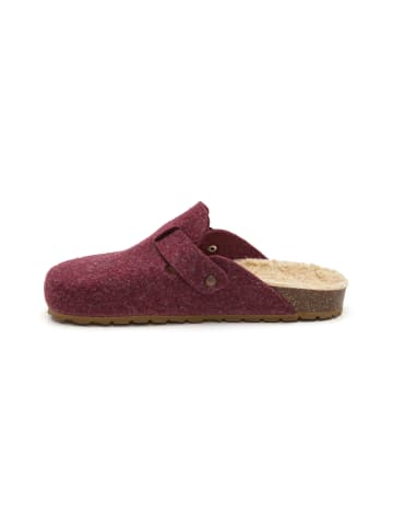 billowy Pantoletten in rot