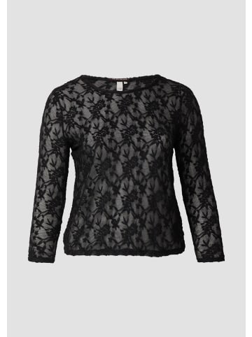 QS T-Shirt in 9999_schwarz