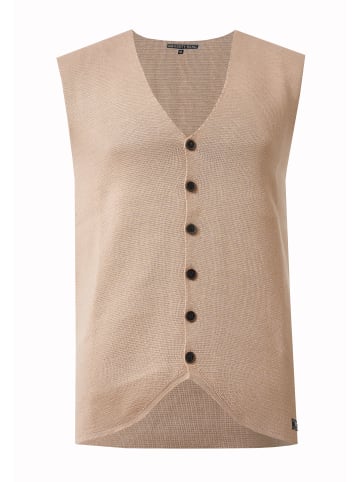 Rusty Neal Strick Weste in Camel