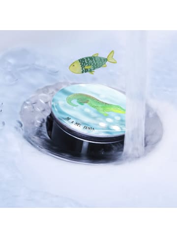 Mr. & Mrs. Panda Abfluss Stopfen Krokodil ohne Spruch in OZeichenanblue