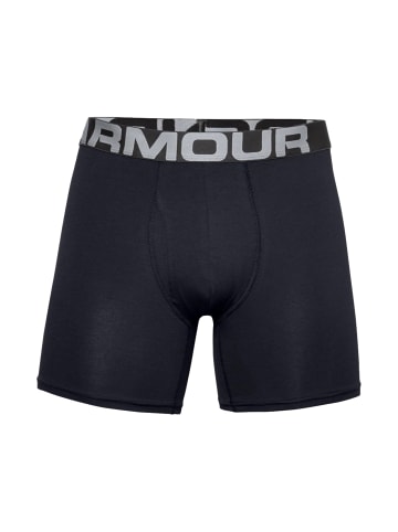 Under Armour Boxershorts Boxerjock 6 Zoll 3P in Black