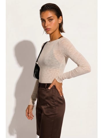 NO MATTER WHAT Blouse in Beige