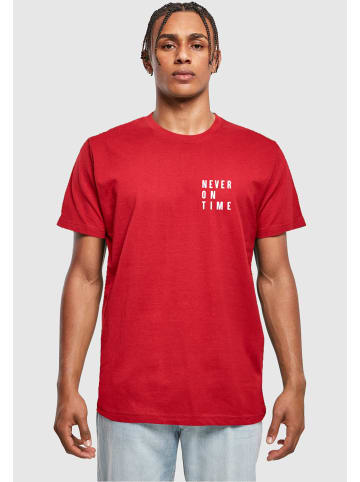 Mister Tee Mister Tee T-Shirts in burgundy