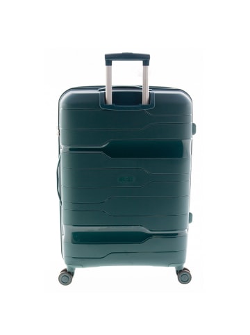 Gladiator 3800 4 Rollen Trolley 77 cm mit Dehnfalte green forest