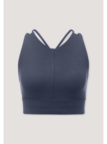 Hessnatur Hessnatur Bustier ACTIVE COMFORT aus Bio-Baumwolle in mitternachtsblau