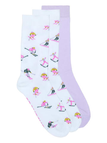 Chiemsee Socken in Weiß