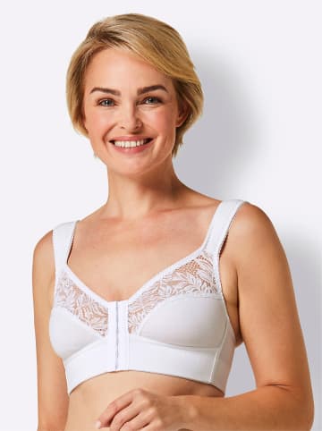WITT WEIDEN Vorderverschluss-BH ohne Bügel in weiß