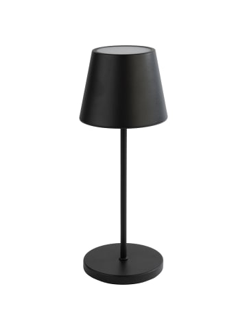 APS Tischleuchte in schwarz, 11 x 11 cm, H: 30,5 cm, Ø 11 cm